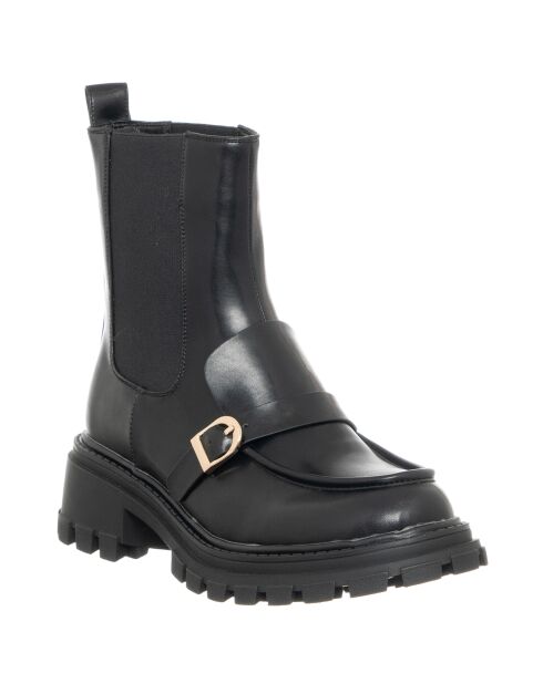 Chelsea Boots Area noires - Talon 5 cm