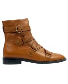 Bottines en Cuir Carter marron