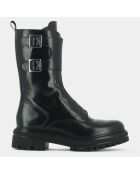 Boots en Cuir Anelsone noires