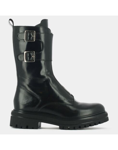 Boots en Cuir Anelsone noires