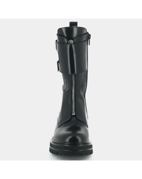 Boots en Cuir Anelsone noires