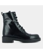 Boots en Cuir Dicker noires