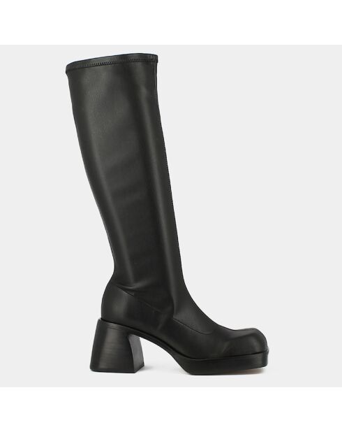 Bottes Ballot noires - Talon 7 cm