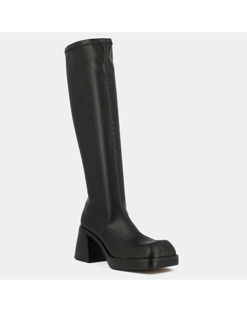 Bottes Ballot noires - Talon 7 cm