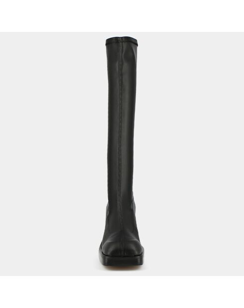 Bottes Ballot noires - Talon 7 cm