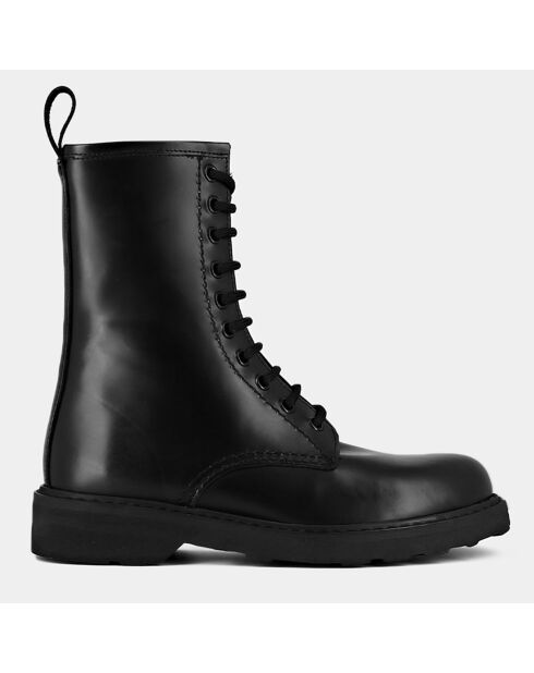 Boots en Cuir Ruben noires