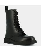 Boots en Cuir Ruben noires