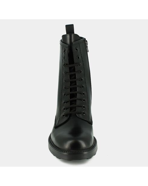 Boots en Cuir Rubenio noires