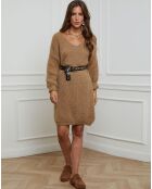 Robe Pull Juliette camel