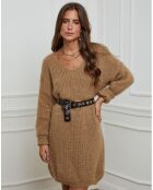 Robe Pull Juliette camel