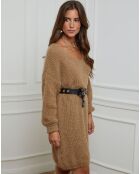 Robe Pull Juliette camel