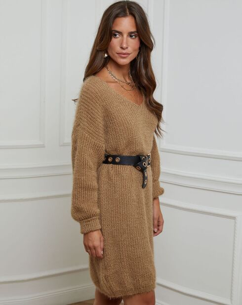 Robe Pull Juliette camel