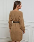 Robe Pull Juliette camel