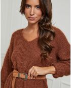 Robe Pull Juliette tabac