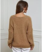 Gilet Manon camel