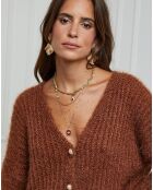 Gilet Manon tabac
