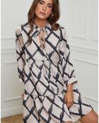Robe Jade beige