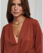 Chemise Louise tabac