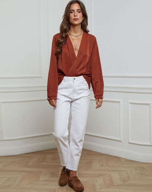 Chemise Louise tabac