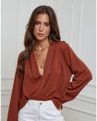 Chemise Louise tabac