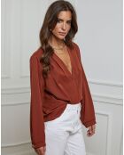 Chemise Louise tabac