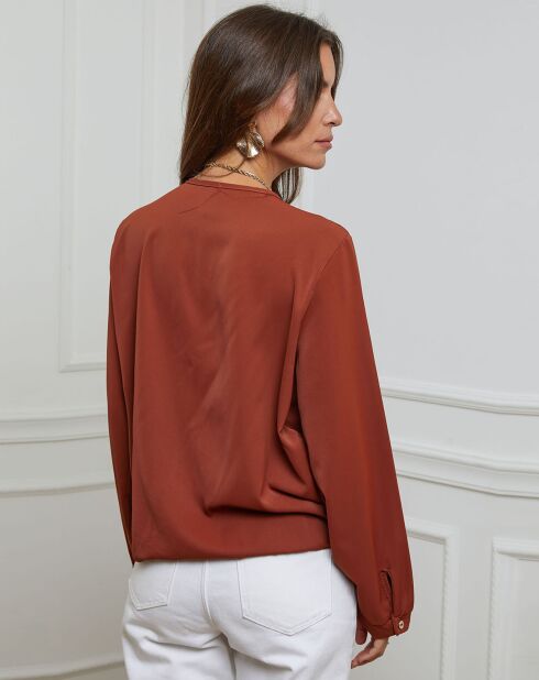 Chemise Louise tabac