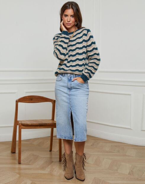 Pull Mathilde canard