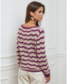 Pull Mathilde prune