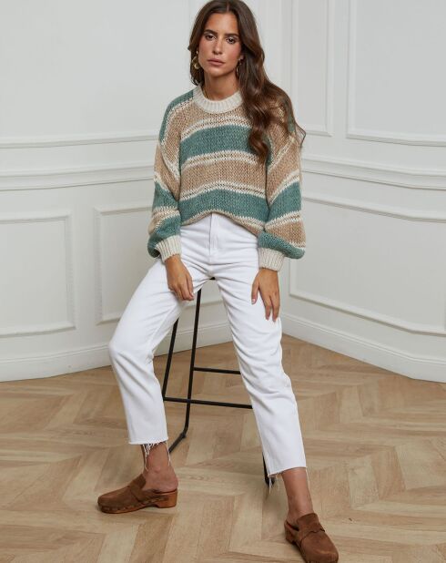 Pull Charlotte menthe