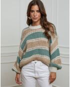 Pull Charlotte menthe