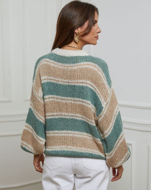Pull Charlotte menthe