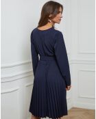 Robe Chloé marine
