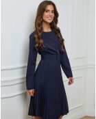Robe Chloé marine