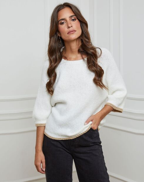 Pull Emma écru