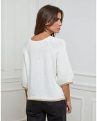 Pull Emma écru