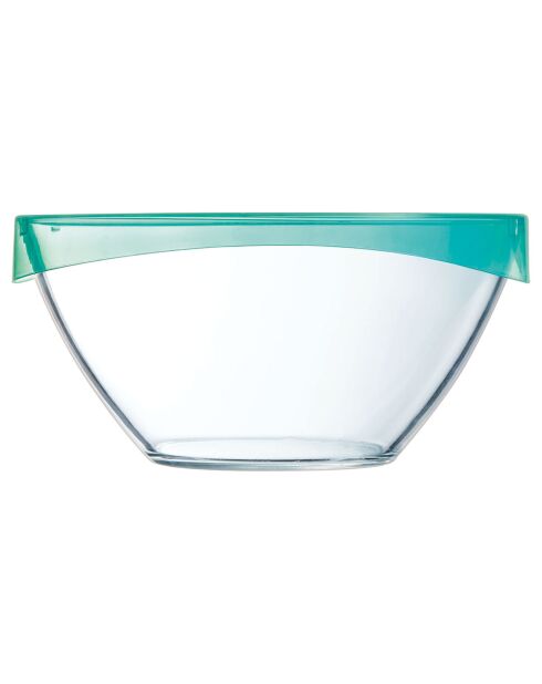 Saladier avec couvercle Keep'n Box transparent - 28 cl
