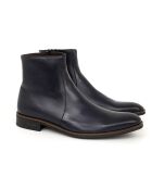 Boots en Cuir Bopiz bleu marine