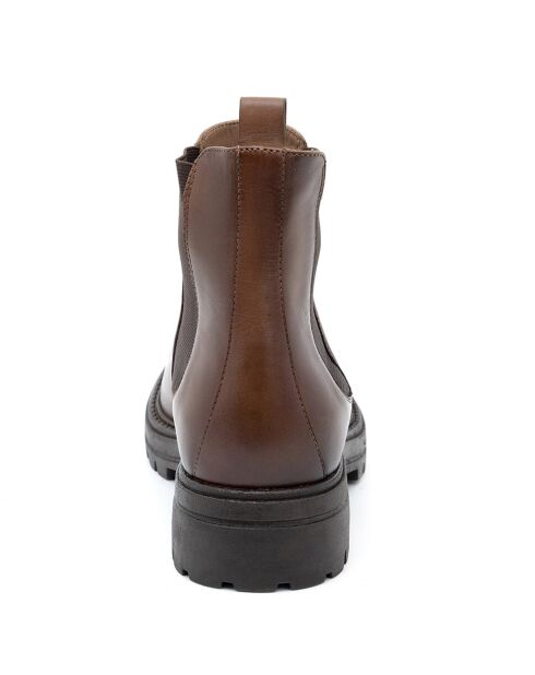 Chelsea Boots en Cuir Palmage marron