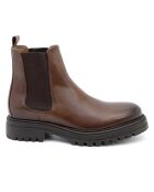 Chelsea Boots en Cuir Palmage marron
