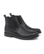Chelsea Boots en Cuir Pavlor noires