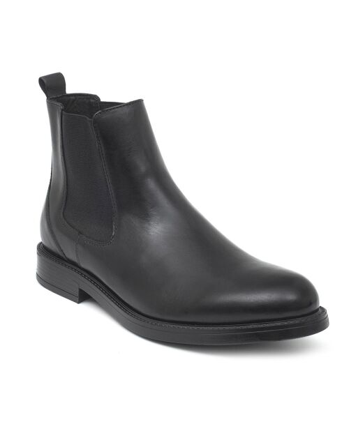 Chelsea Boots en Cuir Pavlor noires