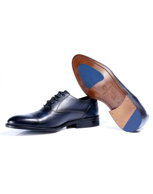 Derbies en Cuir Tenamil bleu marine