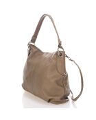 Borsa a tracolla in pelle marrone - 34x14x30 cm