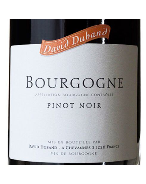 1 Bourgogne Pinot Noir 2021 Dom. David Duband 75cl