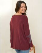 Pull Maelle bordeaux
