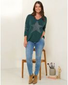 Pull Maelle vert