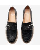 Mocassins en Cuir Pasadena noirs