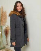 Manteau Zoé anthracite