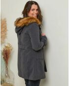 Manteau Zoé anthracite