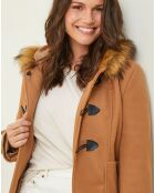 Manteau Zoé camel